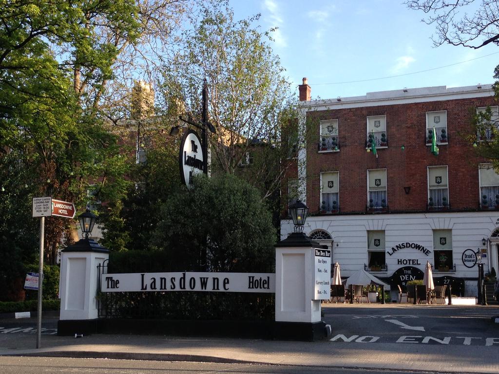 The Lansdowne Hotel Dublin Exteriör bild